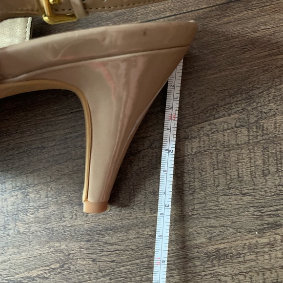 Nude Coloured Bandolino High Heeled Shoes - Picture 9 of 10